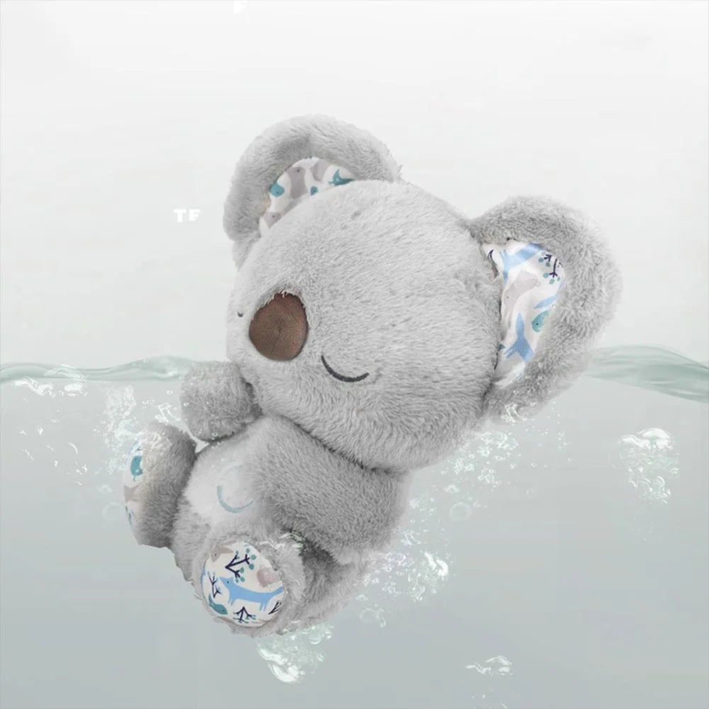 Cuddle Up with Our Kawaii Koala Soothing Musical Plush Toy - Your Baby's Ideal Sleeping Companion with Gentle Sounds and Breathing Motion!