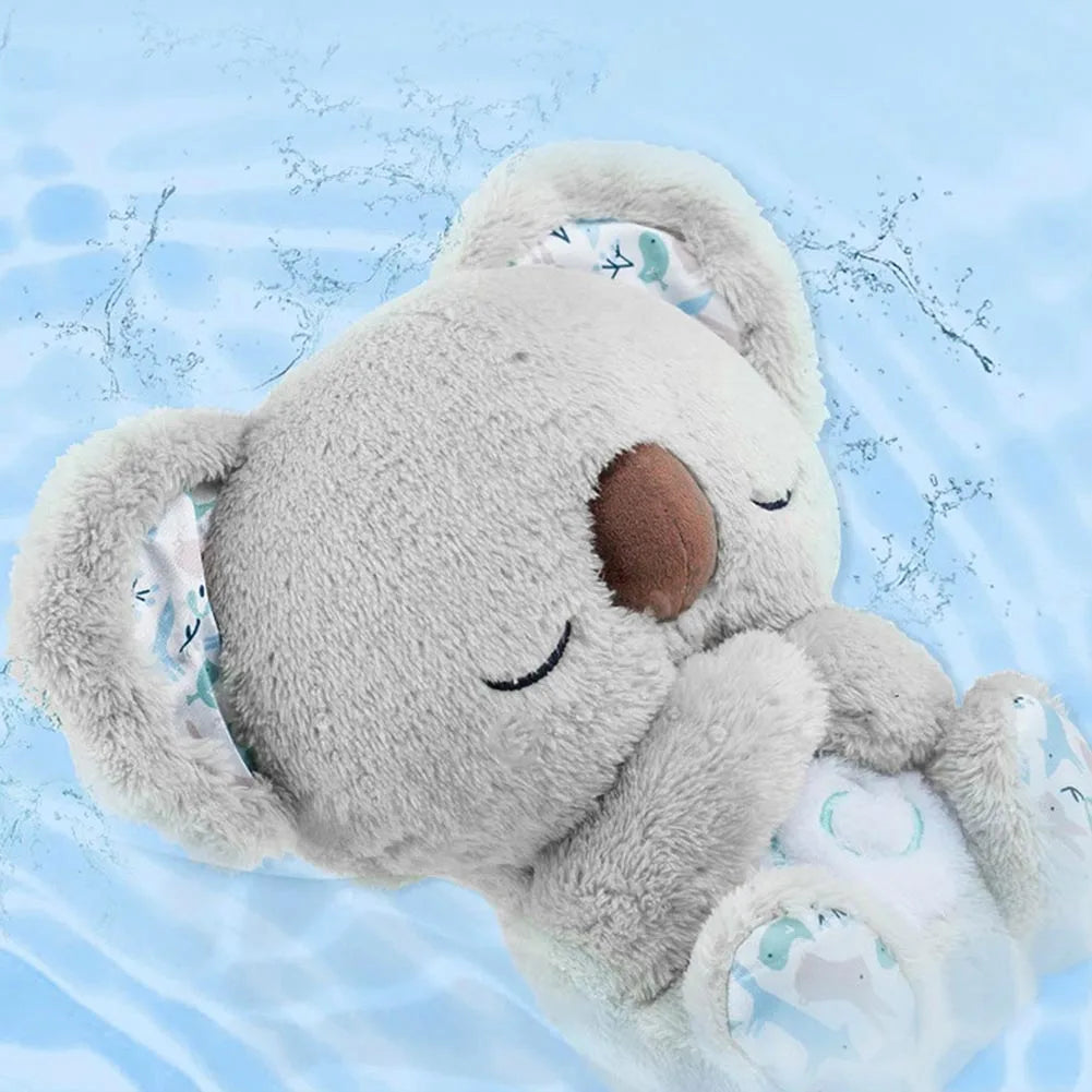 Cuddle Up with Our Kawaii Koala Soothing Musical Plush Toy - Your Baby's Ideal Sleeping Companion with Gentle Sounds and Breathing Motion!